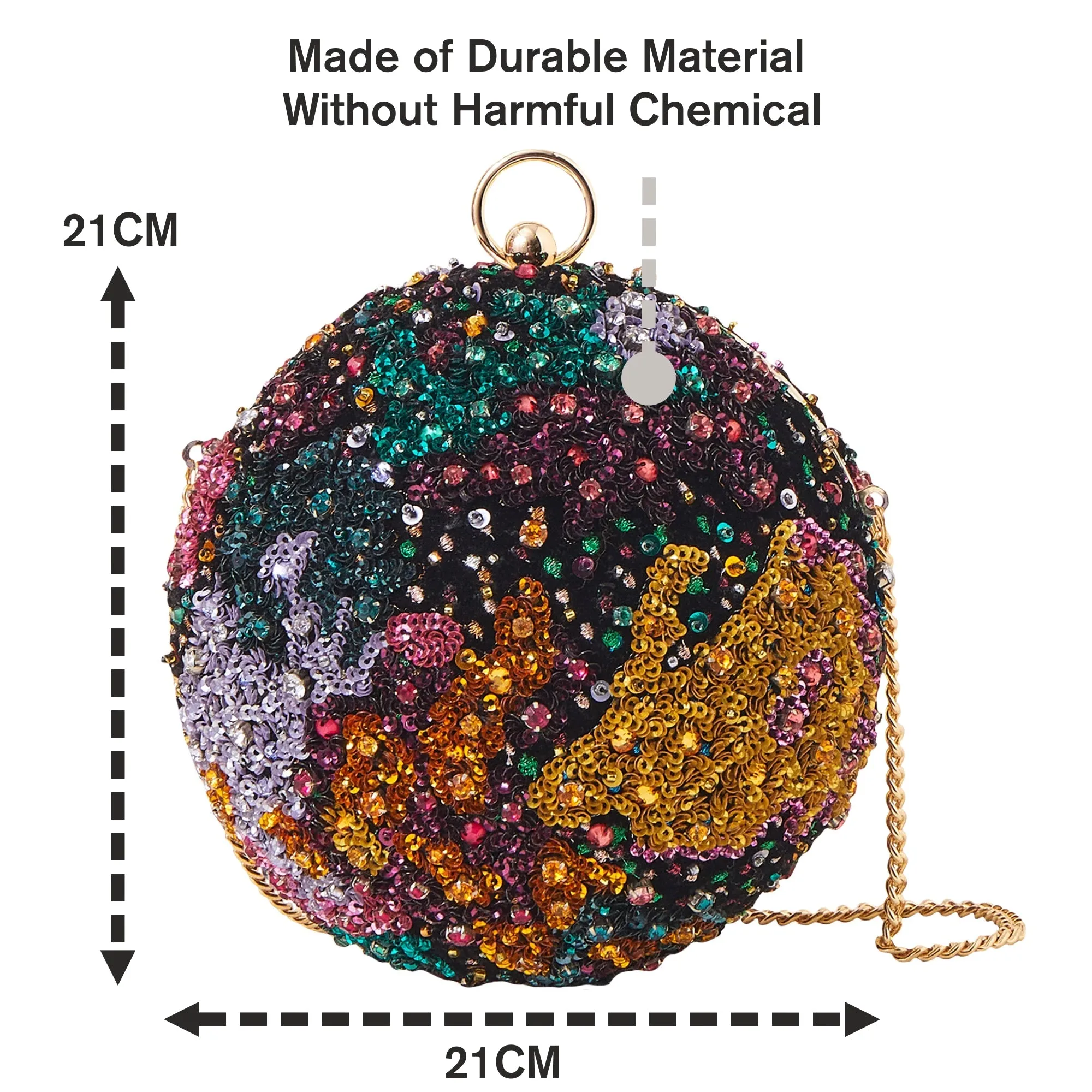 Accessorize London Women's Multi Galaxy Ball Planet Bag