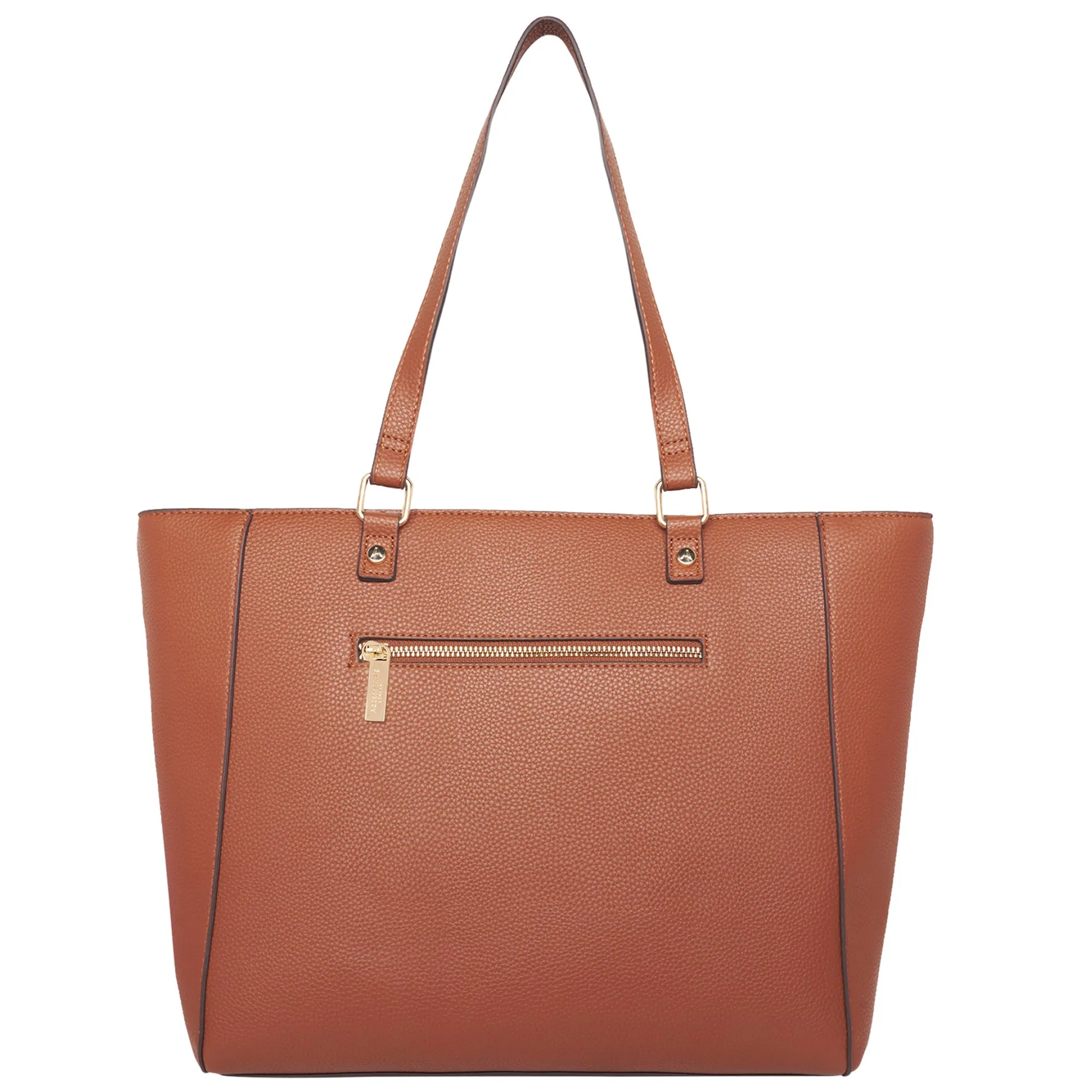 Accessorize London Women's Tan Dana Tote Bag