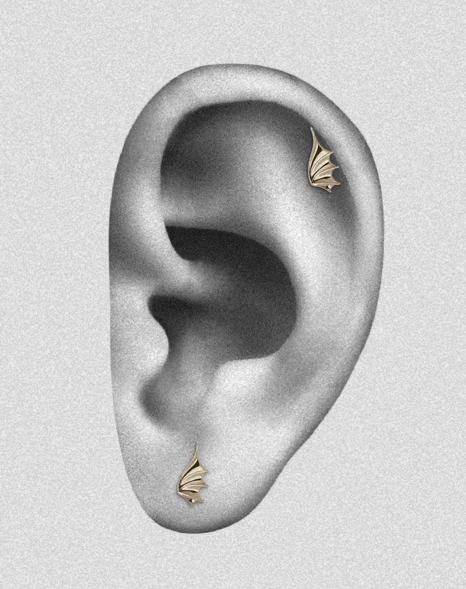 Ambrose Threadless End (14K Gold)