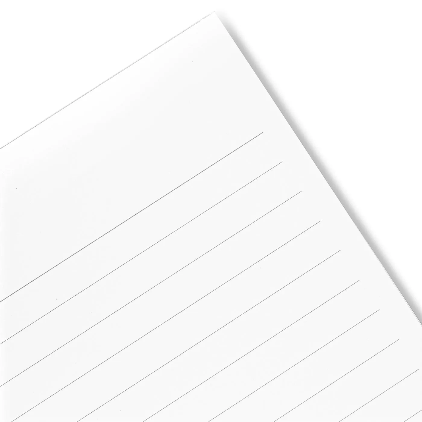 APICA CD A5 Notebook- Black 7mm Ruled