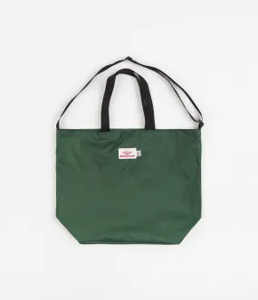 Battenwear Packable Tote Bag - Forest Green / Black