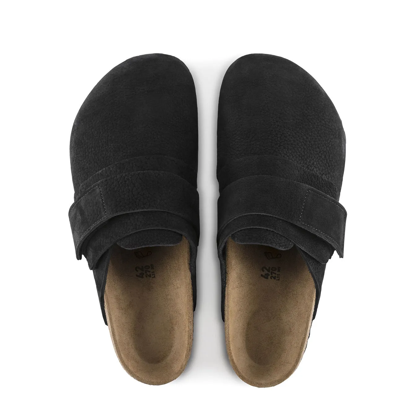 Birkenstock Nagoya Regular Sandal Desert Dust Black