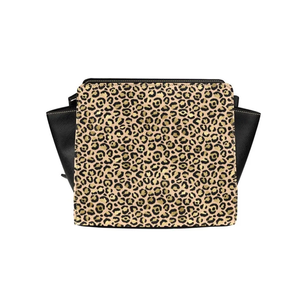Bolso Animal Print Leopardo Beige | Leopard Satchel Bag
