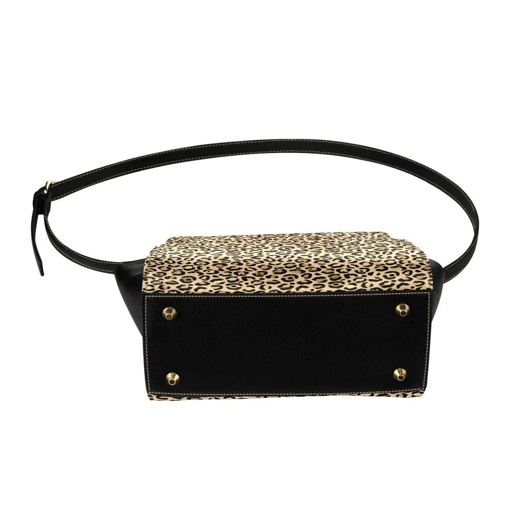 Bolso Animal Print Leopardo Beige | Leopard Satchel Bag