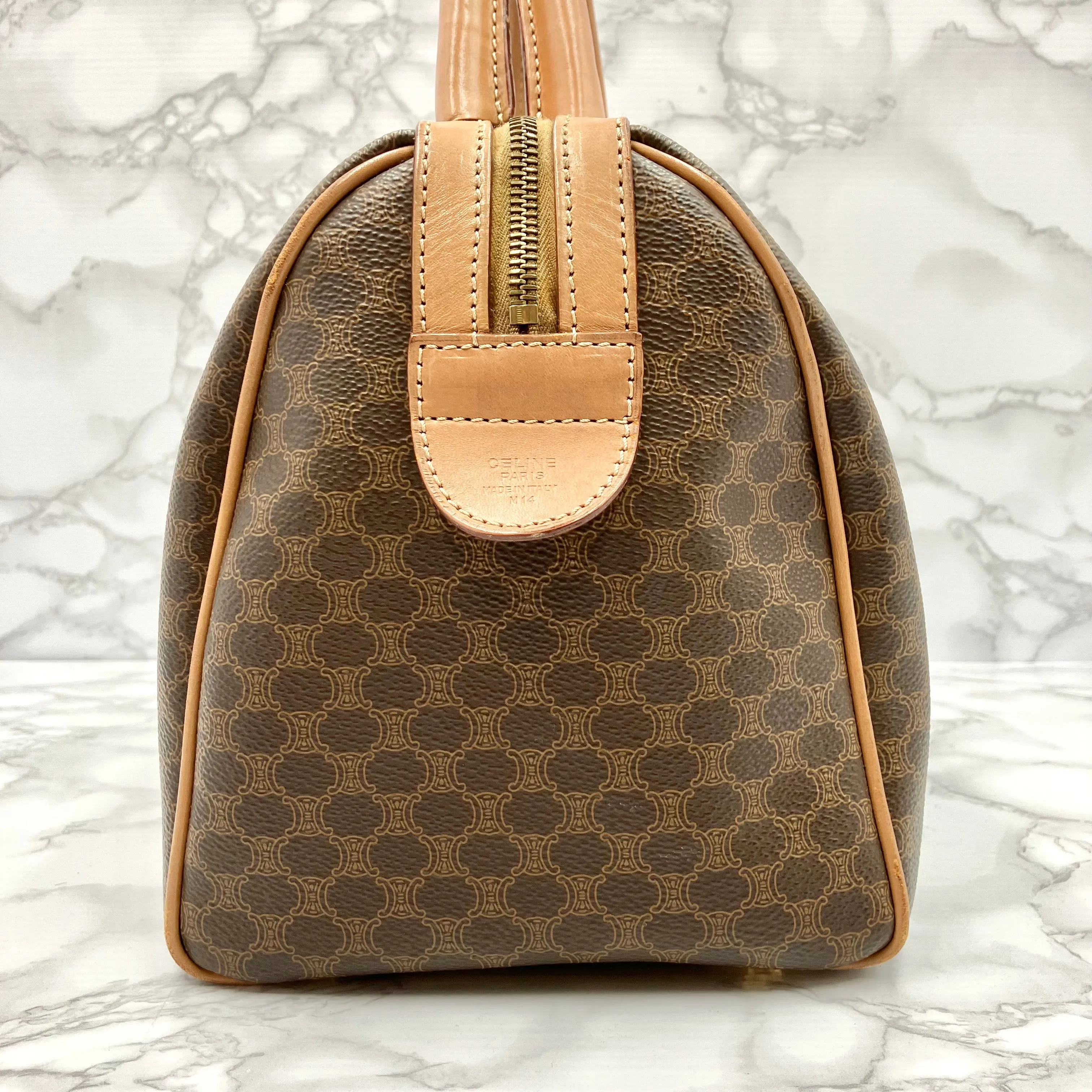 CELINE Macadam Boston Bag