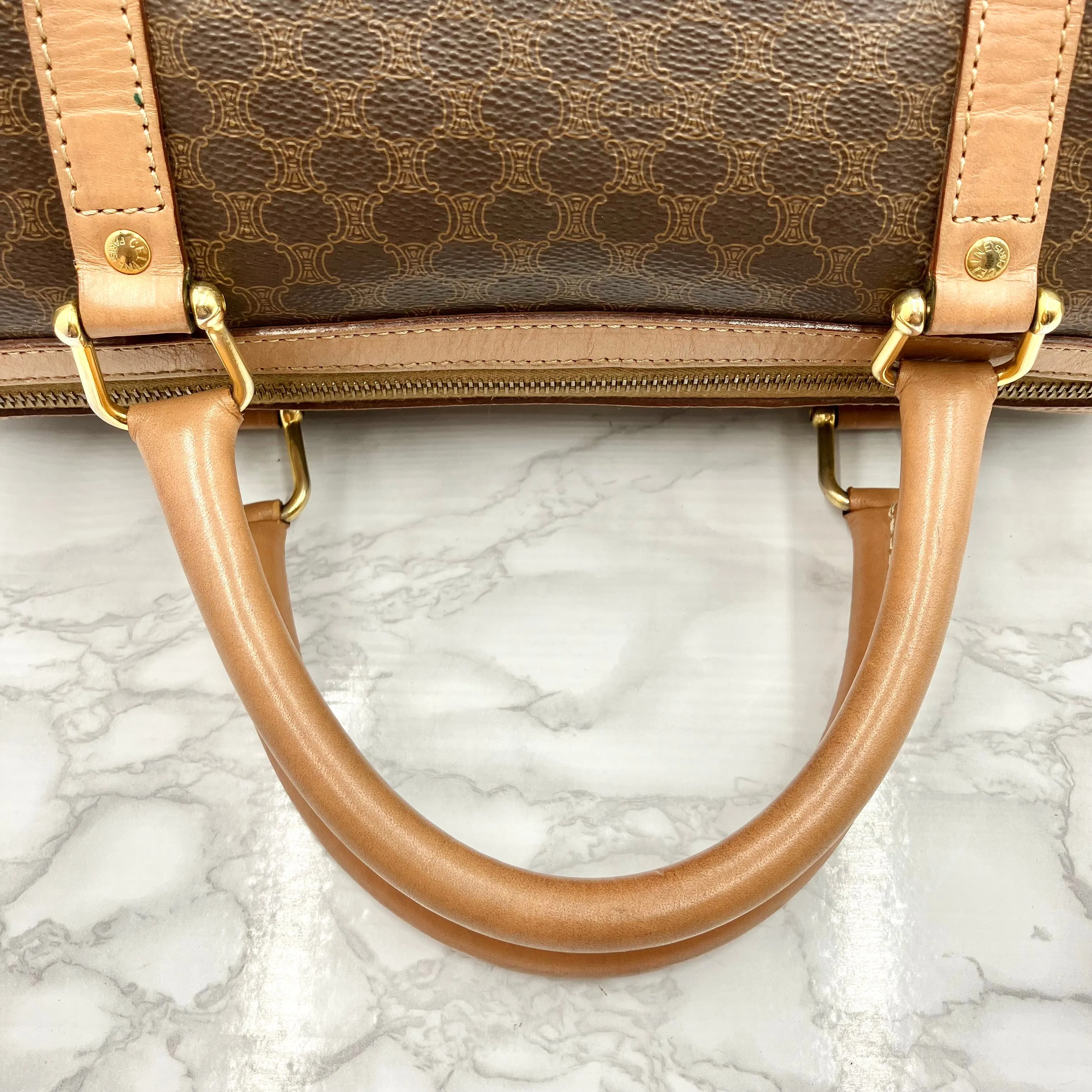 CELINE Macadam Boston Bag