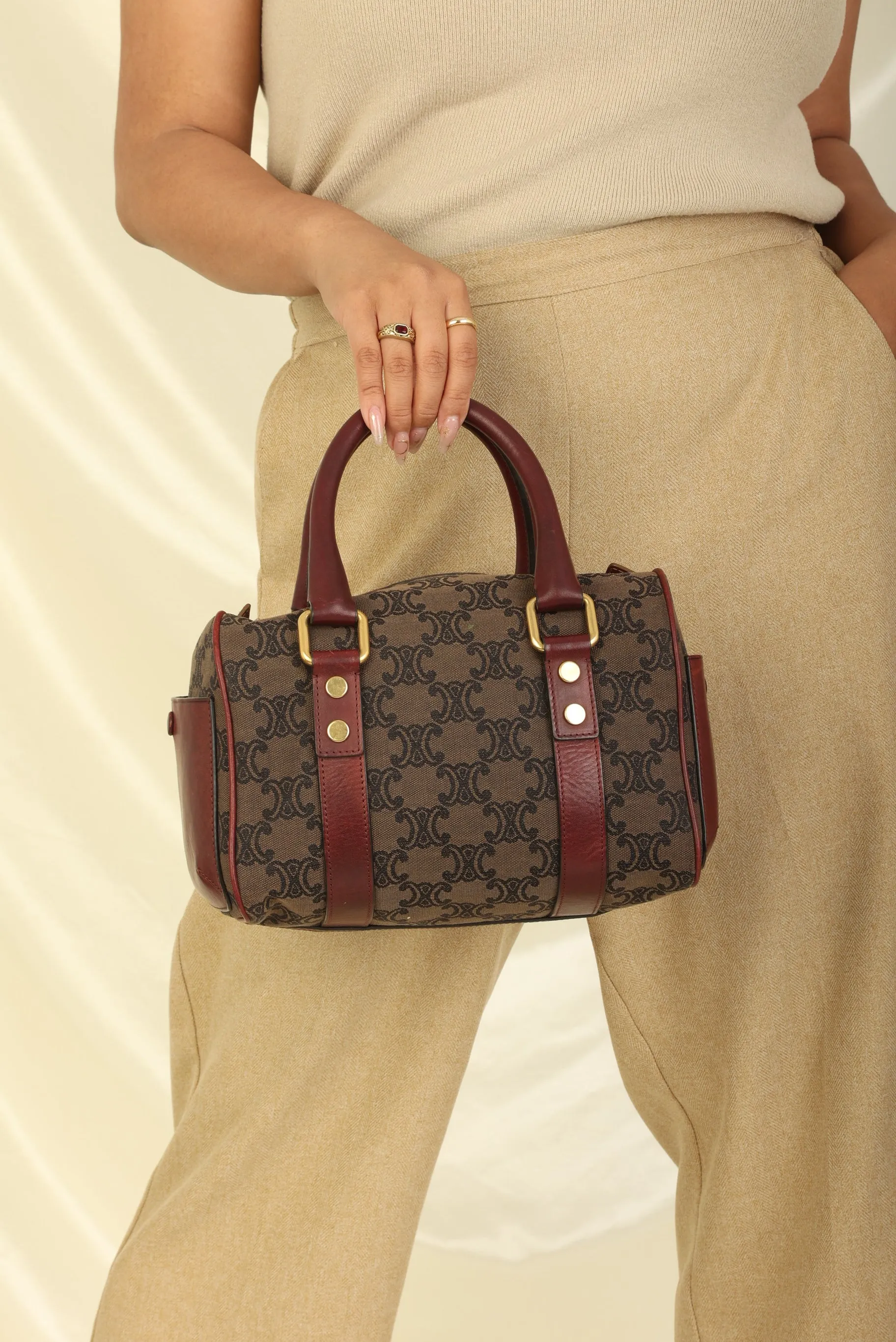 Celine Triomphe Boston Bag