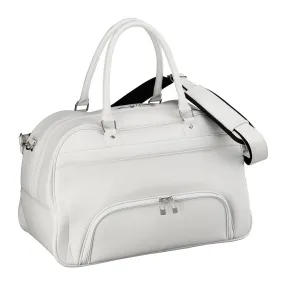 Classic Hold-All Boston Bag - White