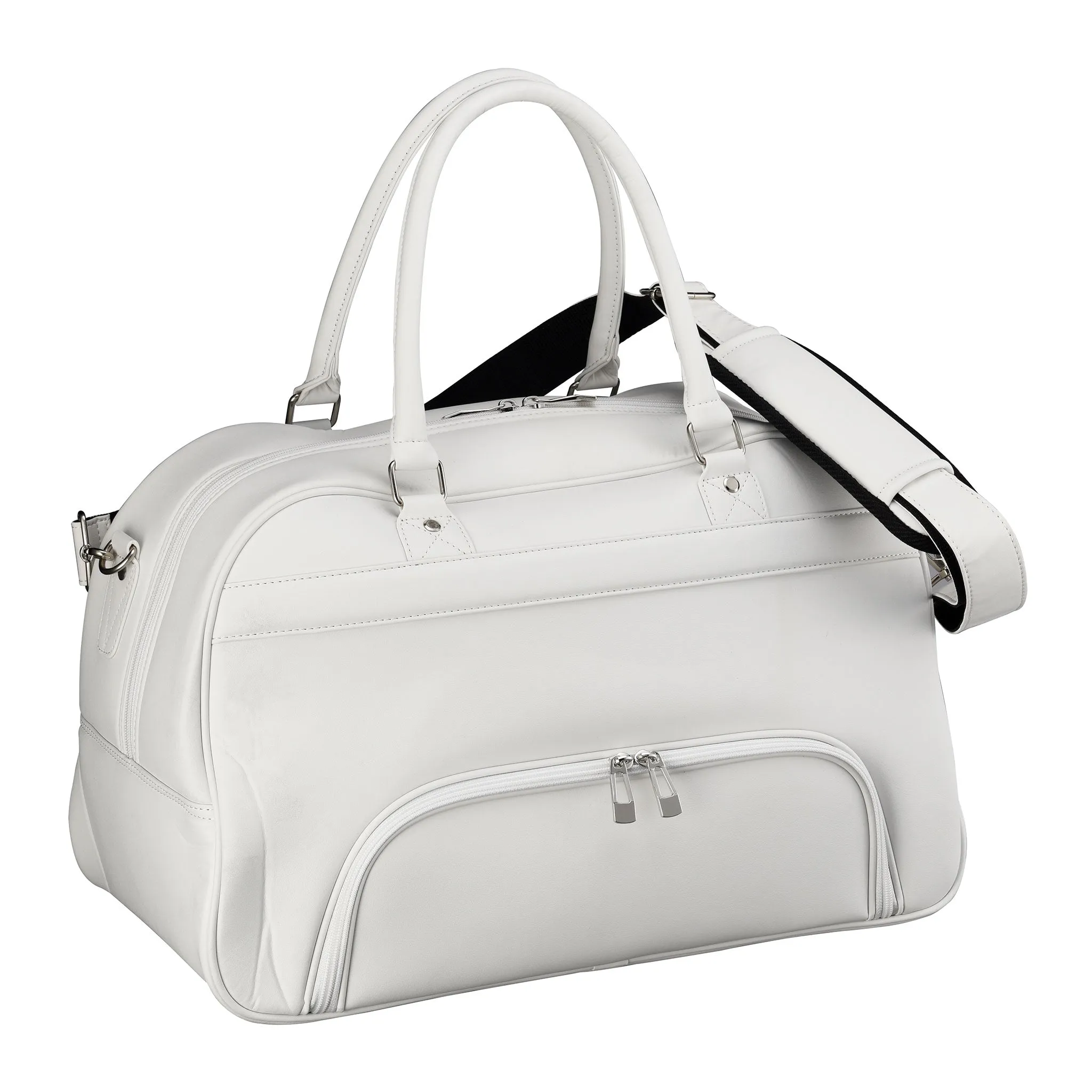 Classic Hold-All Boston Bag - White