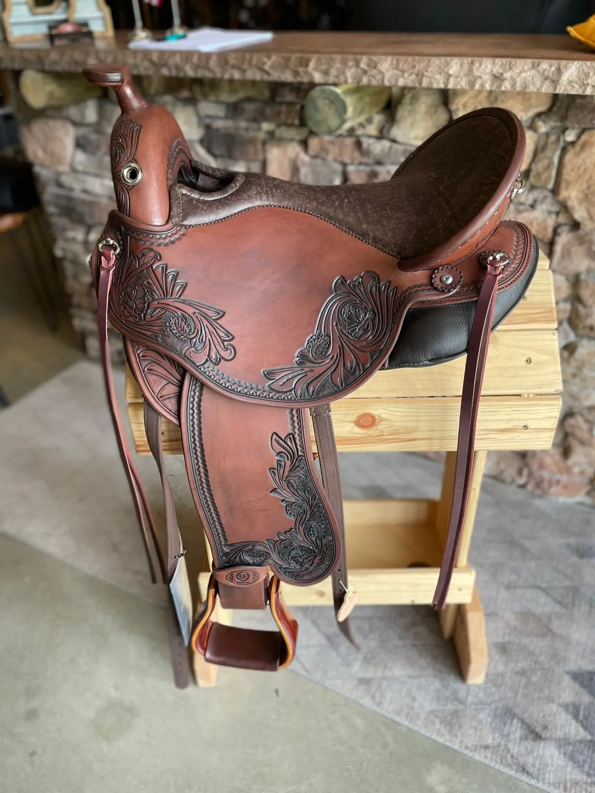 DP Saddlery Quantum Short & Light Western 5187(WD)