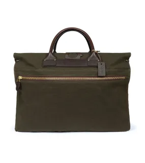 Felisi Canvas P3 Boston Bag: Olive