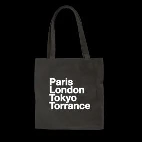 Girl City Tote Bag Black