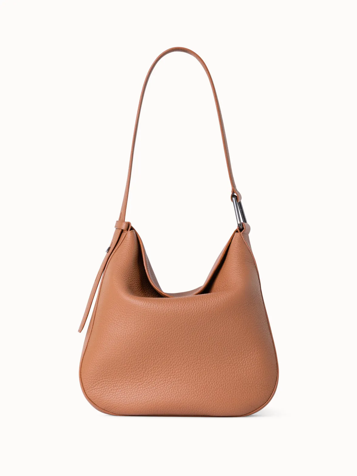 Medium Anna Hobo-Tasche aus Leder