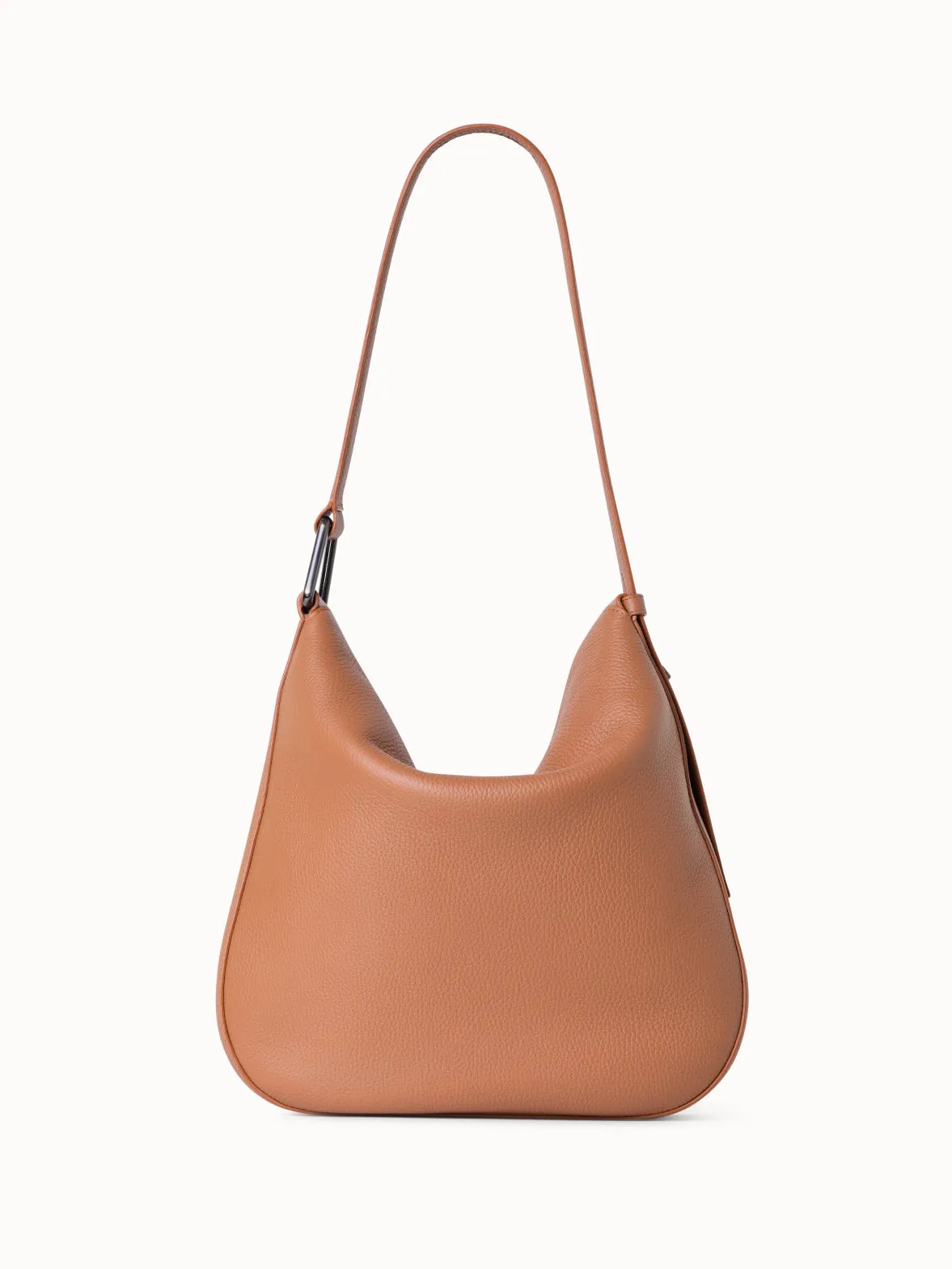 Medium Anna Hobo-Tasche aus Leder
