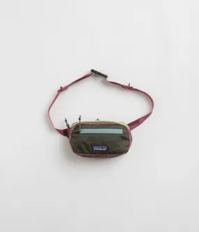 Patagonia Ultralight Black Hole Mini Hip Pack - Patchwork: Pine Needle Green