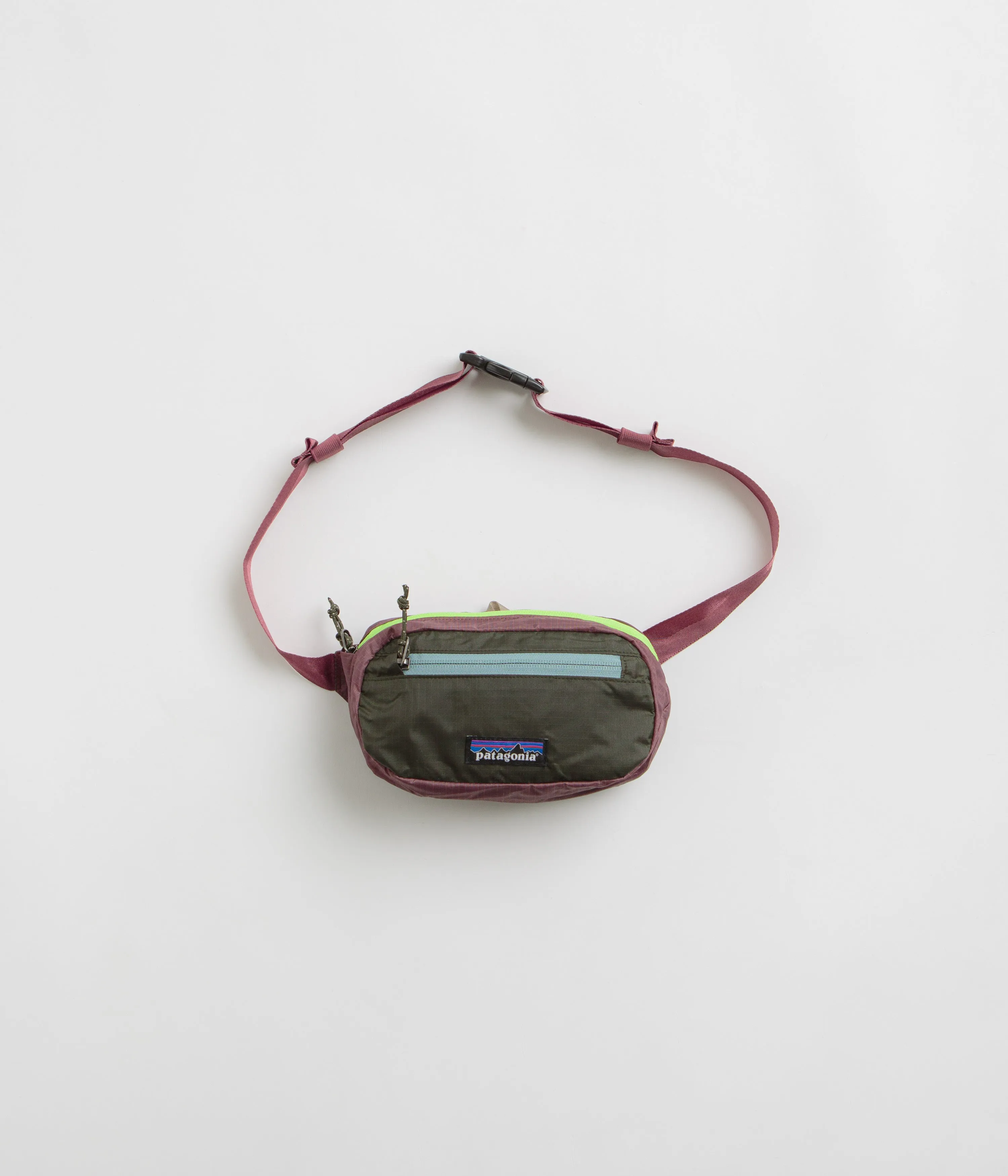 Patagonia Ultralight Black Hole Mini Hip Pack - Patchwork: Pine Needle Green