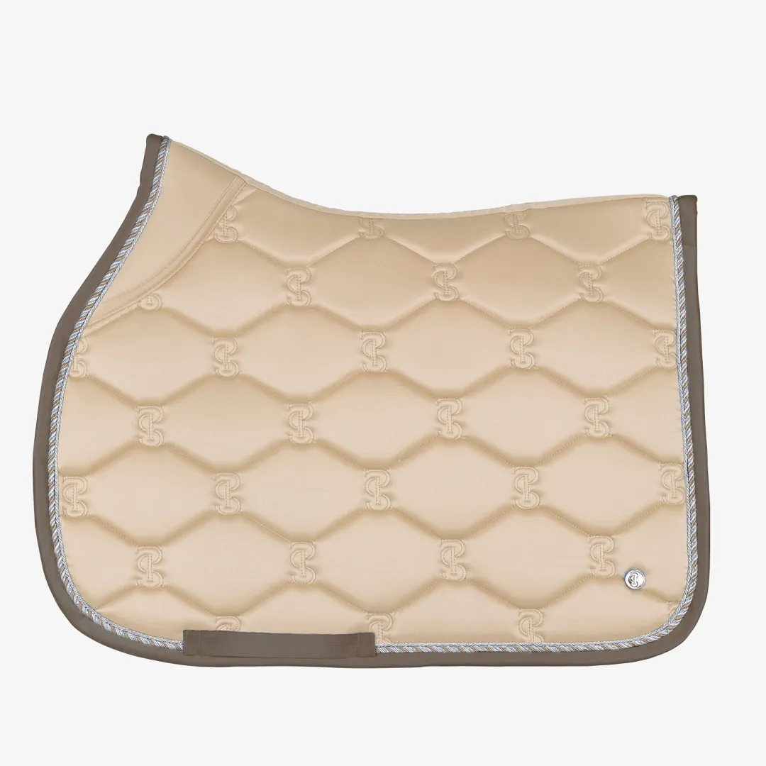 PS of Sweden Light Sand Signature Jump Saddle Pad