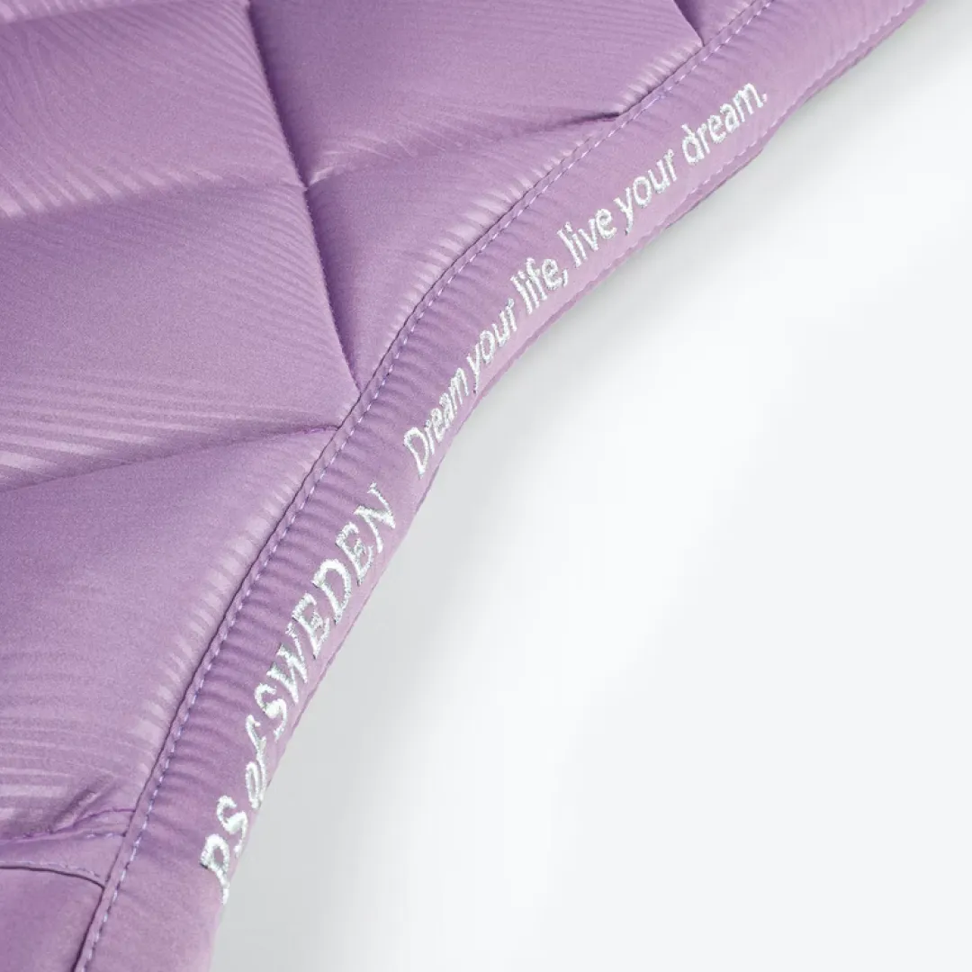 PS of Sweden Purple Grape Wave Jump Saddle Pad