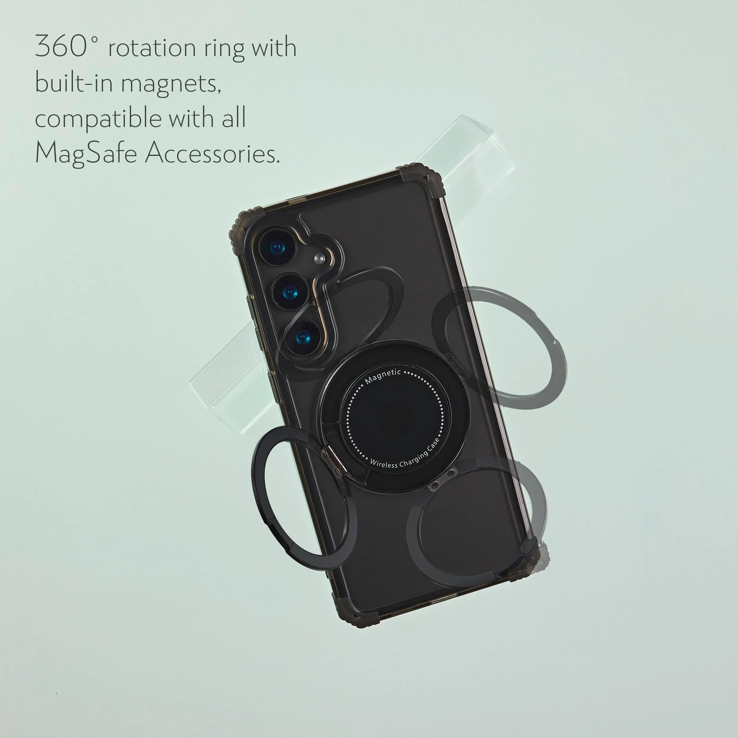 Revolve Case for Galaxy S24 - Cosmic Black