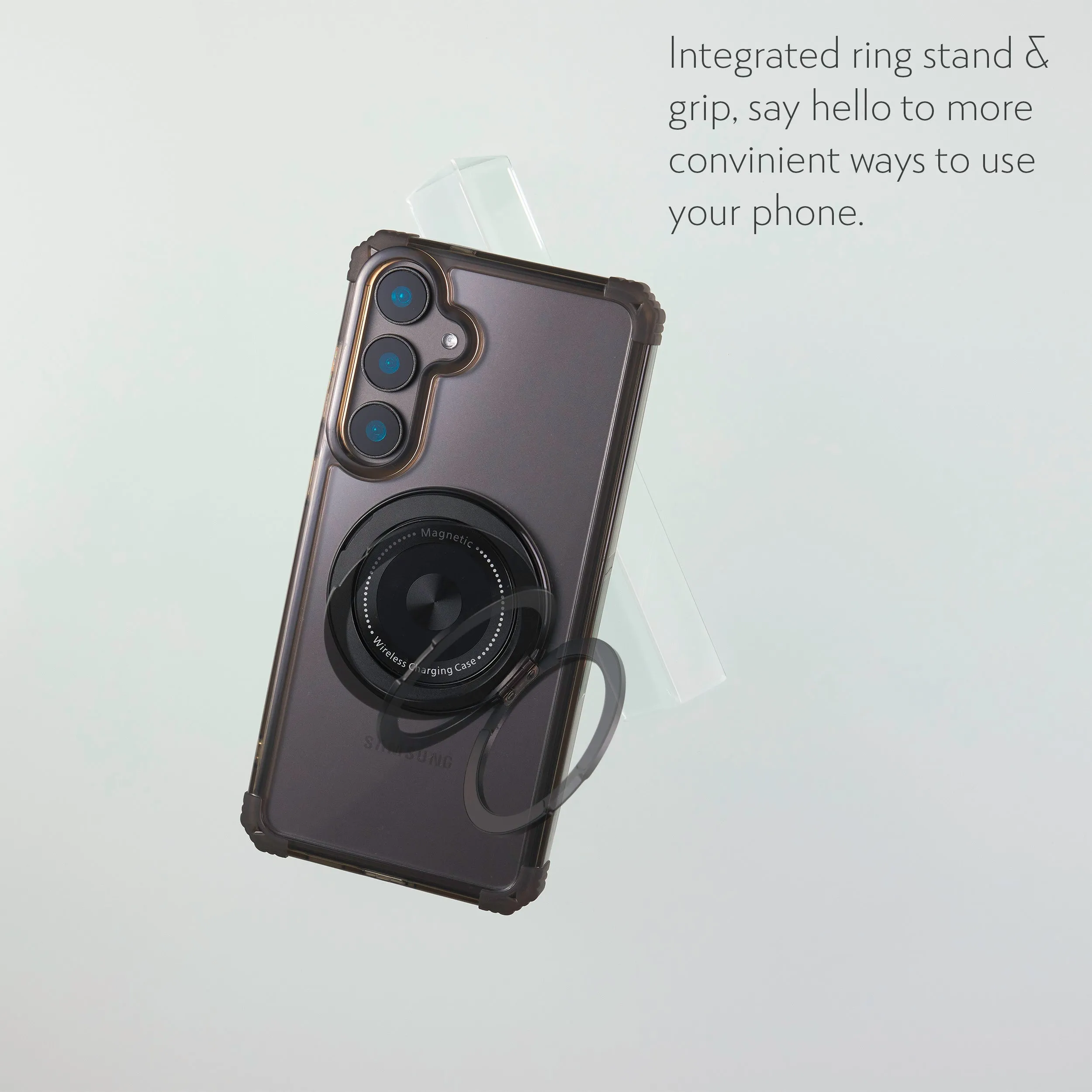 Revolve Case for Galaxy S24 - Cosmic Black