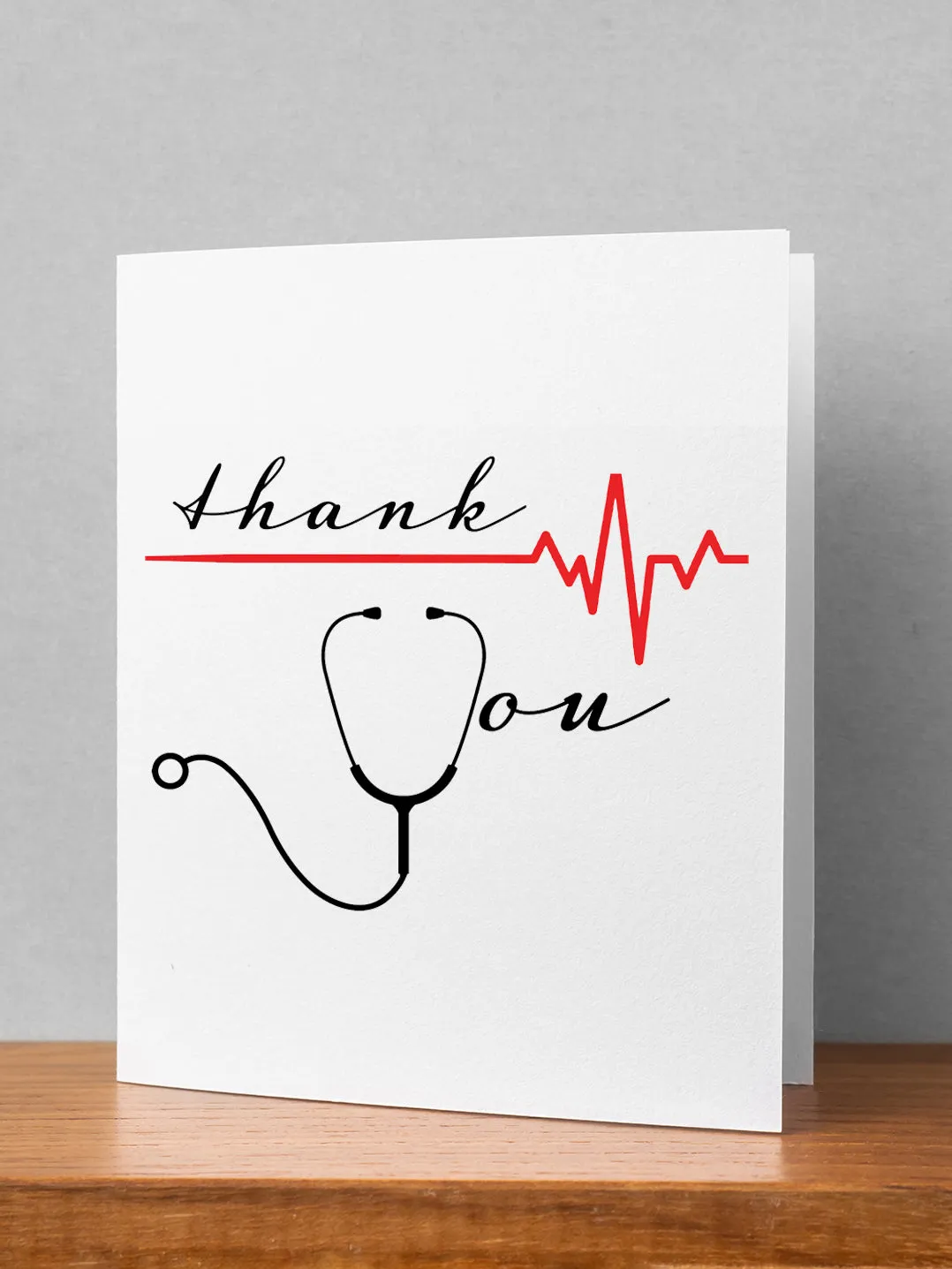 Thank You Doctor/Nurse Card/Healthcare Worker Card