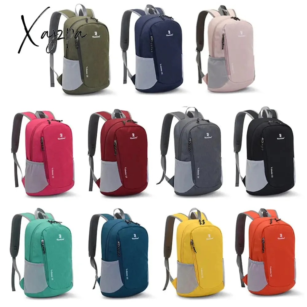 Xajzpa - Hiking Camping Travel Bag Waterproof Ultralight Trekking Pack Sport Backpack Outdoor Mountaineering Rucksack For Men Women